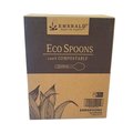 Emerald Plant to Plastic Compostable Cutlery, Spoon, White, PK1000, 1000PK PME01140